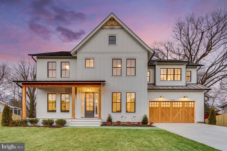 Brush Arbor's Modern Farmhouse will be introduced to the market at the end of April with a fresh look and new features added throughout. This stunning  5BR | 4.5BA modern farmhouse in Broyhills Estates, offers craftsmanship displayed within custom wood detailing, expansive Jeld Wen windows and doors, hand-milled flooring, designer inspired high-end fixtures and fittings. Shiplap walls complement rich, multi-piece moldings, and 10-foot ceilings. Included are a true Chef s Kitchen, formal Dining Room, Butler s Pantry, Breakfast Room, and Family Room with reclaimed wood ceiling, oversized covered rear porch and professionally landscaped yard. +/- 4094 Square Feet | 3 Finished Levels | .24 Acre Lot