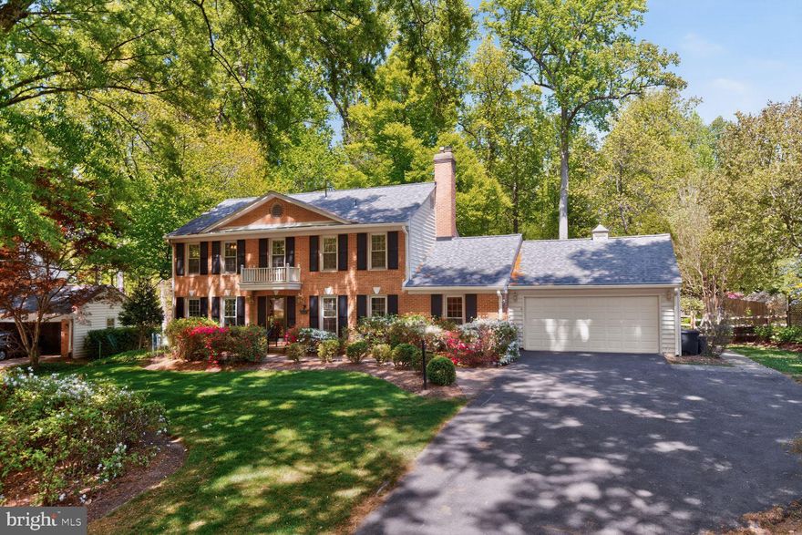 Opportunity knocks in Rockville’s highly sought after Flower Valley neighborhood with this turnkey, 4 Bedroom/2 Full, 2 Half Bathroom classic Colonial Home and property. Located on a quiet cul-de-sac, this 0.5 acre lot and home have been meticulously cared for since being built in 1966. Truly a special property. The Main Level boasts two gracious Living Areas - 1 with a gas-burning fireplace and built-in bookcases; the other with large windows and peaceful views. From the Living Areas make your way through the Formal Dining Room with hexagonal addition and French doors leading into the backyard, updated eat-in Kitchen with bay window, Mudroom with Wet Bar, Storage Cabinets, and Garage access, updated Half Bath and Screened-in Porch. Make your way to the Upper Level complete with 4 gracious Bedrooms. The Primary Bedroom boasts updated en-suite Full Bathroom and Walk-In Closet. Second updated Full Bathoom located on the Upper Level. The spacious Lower Level includes spacious Laundry Room with storage cabinets, Finished Living Area, Utility Room with Storage Area, and updated Half Bath. Freshly painted, newly finished hardwood floors, new light fixtures, and tankless waterheater. Hardwood Floors throughout the majority of the home. The exterior rivals the interior. From the large Screened-In Porch, beautiful Landscaping throughout the front and back yard, paved walkways, and massive Shed with cement floor, electricity, heating/cooling, and small attic space to the backyard water fountain, front and back sprinkler system, unlimited views and serenity, this home is a true retreat! Within walking distance of Flower Valley Elementary School and the Flower Valley Bath & Racquet Club; offering a pool with playground, tennis and pickleball courts and a plethora of social events throughout the year! With Rock Creek Park in your backyard, you will find extensive walking and biking trails connecting to Sunfish Pond and Lake Frank. The Flower Valley Civic Association meets regularly, manages an active, private listserv, and sponsors and facilitates community events throughout the year; 4th of July Bike Decorating & Parade, Fall Festival, Santa Visit, Spring Egg Hunt and more! Located within 15 minutes of shopping and dining in Downtown Rockville, Pike & Rose, Olney and Park Potomac. Easy access to the ICC, I-495, I-270 and the Metro Red Line will make your commute a breeze! A beautiful, classic home in a great location with a thriving community - don’t let this opportunity pass you by!