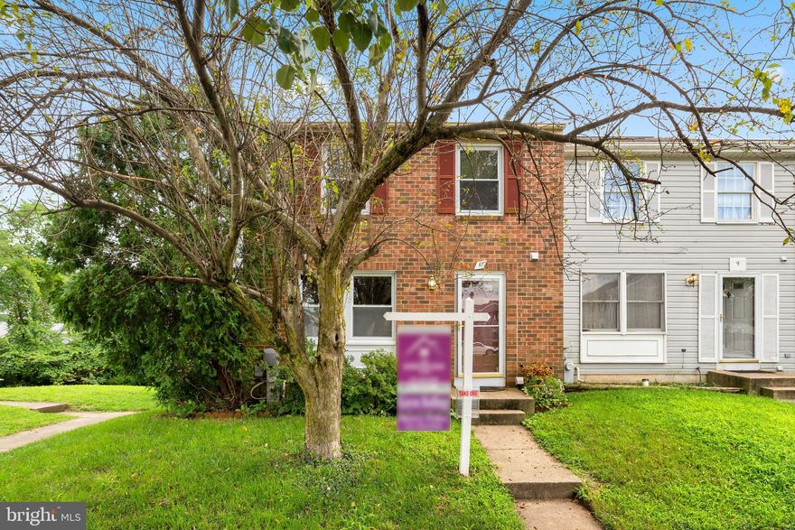 OFFERS NEED TO BE EMAILED TO CO-LISTING AGENT, SHERRY FELICE BY 3 PM WED., 8/19. See Floor Plan for Exact Measurements. MLS Measurements Approximate. Popular Saddle Creek Community! Impeccably maintained & Updated End Unit Townhouse! Ceramic Foyer and Luxury wood-look floors greet you and grace the entire main level. Don't miss the charming stained glass as you enter! Owner spared no expense when renovating the kitchen w/top quality cabinetry, soft-close drawers and cabinets, granite counters, custom tile back-splash, and  SS Frigidaire Appliances. Replaced windows throughout w/lovely garden views.  Enjoy quality finishes such as chair rail, ceiling fans in all bedrooms, replacement windows that tilt for EZ cleaning, custom honeycomb blinds in every window. Freshly painted throughout. Home warranty conveys for one year. Roof 2008 and all major systems 2008 w/regular professional maintenance. #45 assigned space plus Guest-Sticker for 2nd car and ample overflow Visitor Spaces. Close to ICC, BWI, Columbia, Silver Spring, and everything you want!! PLUS Montgomery County Parks with manicured walking trails only steps from your back door! See Floor Plan for Exact Measurements. MLS Measurements Approximate.