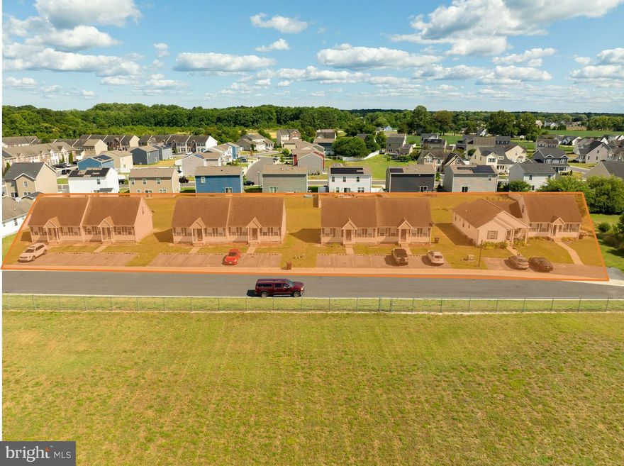 Exceptional investment opportunity in Fruitland, MD just south of Salisbury, MD. Built in 2010, offering 8 units with 100% occupancy, presenting a turnkey investment for the discerning Multifamily / Single Family Rental Portfolio investor. With a prime location in the MD Eastern Shore area and zoned R-3, this property promises a strong and consistent rental income. Don't miss the chance to own a well-maintained, income-generating asset in a desirable location.

- 8 units totaling 8,754 SF 
-Strong occupancy history and low turnover
-Easy to lease floor plans with 3 primary suites all with private baths
-Repairs and maintenance are insignificant as leases require tenants to maintain the property. HOA provides lawncare
- 100% occupancy with NOI of $144,322.66. Request P & L and Leases from listing agent
- Prime MD Eastern Shore location constructed in 2010, zoned R-3