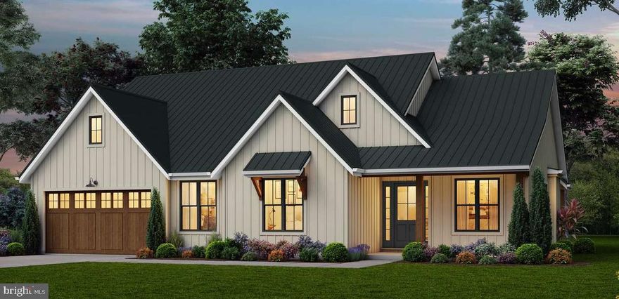 TO BE BUILT. Here's your chance to get one of the last lots in Evans Run SD! This one just happens to have a great view of North Mountain and road frontage of Arden Nollville Road. What an amazing location for this 4 bed 2.5 bath ranch style home.  The Builder is offering a cost+ package for you to truly customize your forever home. With set allowances, the options are up to you! Completion expected for August 2024. The Evans Run neighborhood has newly paved roads and features/will feature custom built homes with a total of just 32 parcels. At over 2.3 acres, you'll have the room to grow when you build this home! Check it out today!