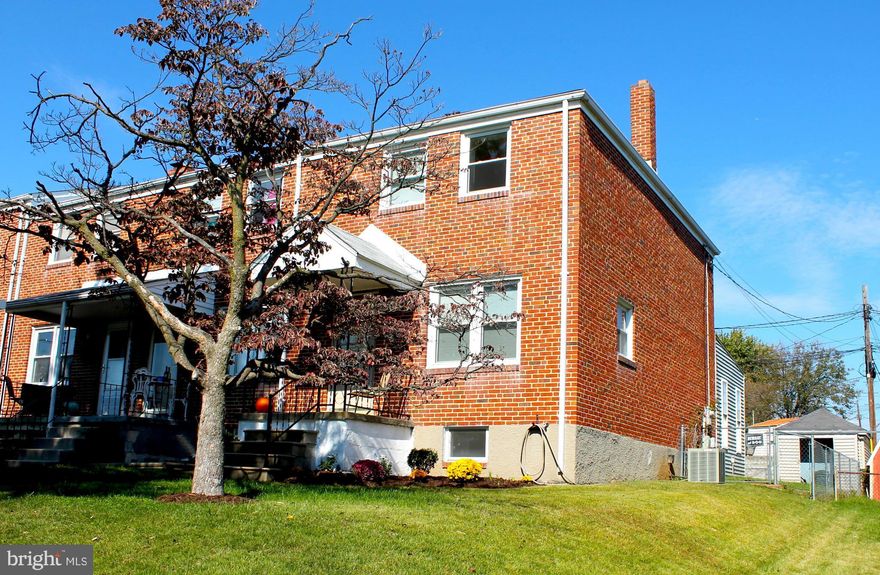 Well maintained, end of group townhouse, convenient to major travel routes and MARC Train. House is neutral throughout complete with newer carpet, updated kitchen and updated upstairs bath, newer roof, and new water heater. Basement is fully finished containing a full bath with standup shower. Pull down attic stairs in hall allows for extra storage in addition to large shed in rear.