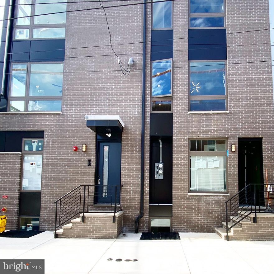 Awesome opportunity to own one of the very few new construction multi family buildings in the highly desired Francisville Community. This 2 Family unit property offers a spacious Bi- level Three Bedroom Three Bath units. Each unit comes with unique custom features while creating an exceptional modern living experience. Unit 1 Features an open Concept Kitchen & Living room with Full Waterfall Quartz eat-at Kitchen island. Kitchen features Beautiful Pendants lights over counter and recess lighting with smart features to create any mood you could hope for in the Perfect entertaining space. With one main level bedroom split from the 2 additional bedrooms at the lower level creates the perfect Office or Owners suite providing privacy from bedrooms on lower level. Each bedroom is complete with its own in-suite bathroom. If inside this 1500 SQFT Home sized Apartment/condo unit isn’t enough feel free to take guest out for entertaining in your own Private rear yard Oasis.
 UNIT 2 With over 1700 Sqft+ of interior space this unit  Features dramatically high vaulted ceilings on multiple levels with Open to Below Custom Stairway with optional Floor to Ceiling Glass. Three Bedrooms & 3 Bathrooms with  Luxury finishes throughout stainless steel appliances, spacious walk-in closet(s). Owners suite offers a Dual user spa shower featuring individual user settings and bench seating with Oversized Rain Head Water Feature. The sky is not the limit when entertaining at this breath taking upper unit lead your guest to a beautiful 1000 SQFT bi-level rooftop terrace with 360 degree views. The possibilities are endless with views of the Philadelphia skyline and surrounding. Enjoy the all of the conveniences of metro accessibility being conveniently located in the very desirable Francisville community as well as all convenience comforts and destination including The Barnes Museum ,Philadelphia Art Museum, Fairmount Recreational Parks, Center City, Multiple Grocery shopping options, cafes, bars, and restaurants all. Perfectly suited as a Luxury live-in investment while leasing just one unit or Marquee property to add to your portfolio. Enjoy a 10 year tax abatement with and one year builder warranty to be included.