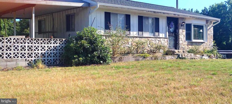 Welcome home! Charming Decorative Stone front home with a large bay window. Freshly painted and new lighting on main level ,New floor and tub surround in bathroom. Front door has been replaced. New range Hood and New closet bifold doors in rooms.   Sitting nicely on a hill on 2 Acres of land. The Roof is 1 year new!
  Imagine a small farm with garden, swimming pool or add a pole barn to build this property to your liking and living needs. Approximately 15 Minutes from Rt 50.  20 Minutes from Salisbury for Shopping, Eating and Dining.  Located Approximately 50 min to Maryland & Delaware Beaches.  Schedule an appt before this one is gone! 
Buyer and Buyer's Agents should do their due diligence and verify Square Footage, Schools, taxes and all information.  This property is being sold As- Is and inspections are for Buyer's Knowledge only.