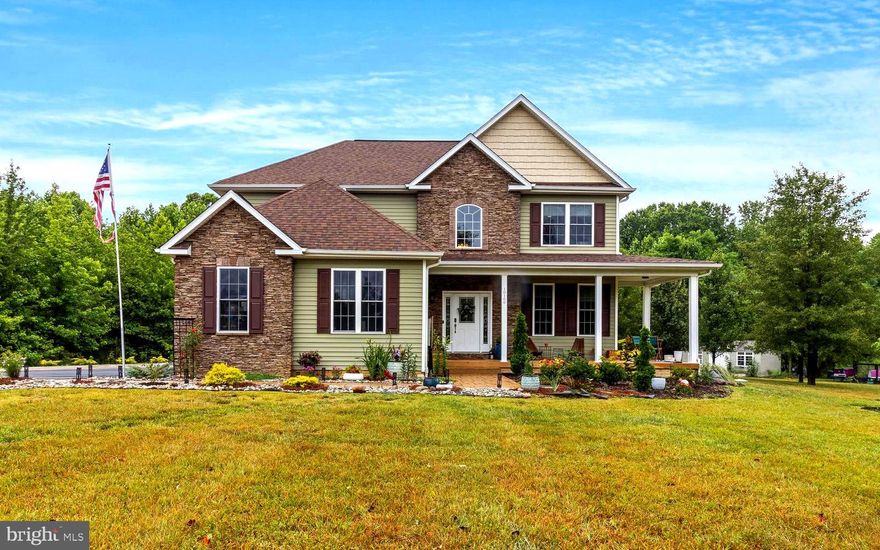 This stunning 4-bedroom,  4-bathroom single-family home in White Plains, MD offers plenty of space and style. The main level of this 7 year old home features an open concept living and dining room, a gourmet kitchen with brand new state of the art appliances, and a huge family room with a gas fireplace. The upper level includes a spacious owner's suite with a luxurious en-suite bathroom and walk-in closet with storage system, three additional bedrooms, and a full bathroom.Enjoy endless hot water with your new tankless water heater. The finished basement offers a kitchenette, recreation room, a full bathroom, office or guest room and plenty of storage space. 
Enjoy summer nights in your dream back yard!  Outdoors you will find a newly updated deck, fire pit area and 4 flat acres. A new shed with lean to has just been installed as well as a fenced in garden and poultry house. Many fruit and nut trees dot the pastoral landscape.
Have an electric car? This home has three charging stations- two in the garage and one outside.  More garage upgrades include a sink and built in pressure washer that conveys. Bring all your toys because this home has plenty of parking and an auxiliary parking area through a path in the woods. 
Conveniently located near shopping, dining, and commuter routes. Don't miss out on this amazing opportunity!