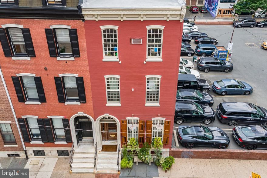 Major price reduction!  Unique opportunity to own a single use restaurant building originally zoned as a mixed use  (4 apartments and 1st floor restaurant) currently occupied solely by the high end restaurant Vetri Cucina. Vetri has recently extended  its lease until 2028 with option with yearly increases for an additional 5 years through 2033! Don’t miss your chance to own a piece of Philadelphia culinary history! This beautifully renovated 1860’s townhome has housed several of Philadelphia’s most acclaimed restaurants since 1967, including Le Pantierre, Le Bec Fin, Two Quails, and now by the award winning Vetri.

Since 1998 Verti  has become one of the most lauded dining establishments in the country, receiving the James Beard Award for Outstanding Restaurant in 2011. The first floor includes a gracious well-appointed dining room as well as a high end commercial kitchen.  In 2014 the restaurant remodeled and expanded their space into the upper two floors adding a show kitchen, a private dining room and an event space... The third floor houses the Vetri’s  offices and additional storage space.  The basement area has a walk in freezer, storage for the restaurant and all building mechanicals.  Special note: The West side exterior wall of 1312 Spruce features one of Philadelphia’s beloved murals, Taste of Summer, inspired by the restaurant.

Vetri currently has a long term lease until 9-2028 with a 5 year renewal option; however the second and third floors can be converted back into apartment use if desired at a later time to provide additional rental income. Currently restaurant pays all building expenses as a triple net tenant.

Act now before this rarely offered trophy property gem goes off the market an into a long term real estate investor portfolio.