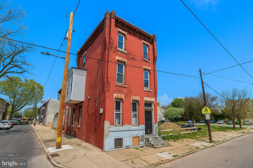 Investor special welcome to 2417 North 10th Street, this property is a true investor’s dream — delivered with approved building plans and permits, saving you time and money to hit the ground running. With fair market rents projected at $4,500/month, this is a great opportunity for serious cash flow.

Whether you’re looking to fix and flip, hold as a long-term rental, the heavy lifting has been done for you and you this property is ready to be rehabbed. With a strong ARV and cashflow potential and revitalization all around, this is the kind of project savvy investors are searching for.

Conveniently located near Temple University, public transportation, and key redevelopment corridors, this property is positioned for both growth and great ROI.

Don’t miss your chance to capitalize on a ready-to-build opportunity in a high-demand area!