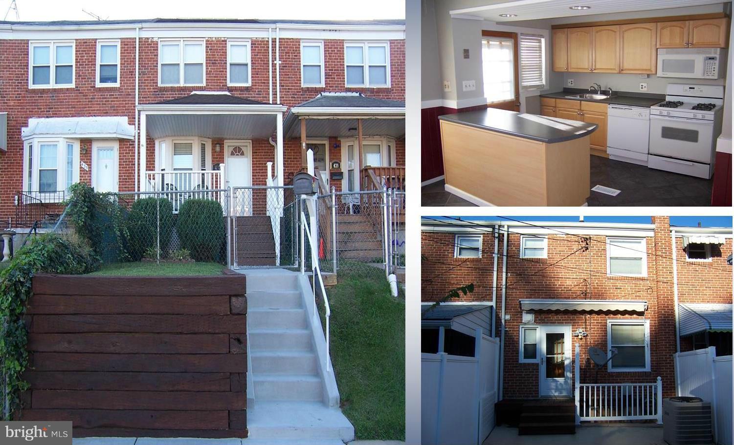REHABBED RENTAL AVAILABLE IMMEDIATELY! Owner combined 2 of the original 3 bedrooms to make 1 large master suite. Basement has fully remodeled bath and could be used as a 3rd bedroom. This home has been completely renovated and features: hardwood floors, remodeled kit, crown molding, jacuzzi tub, off street parking, large shed, retractable awning and much more! Pets handled on a case by case basis.
