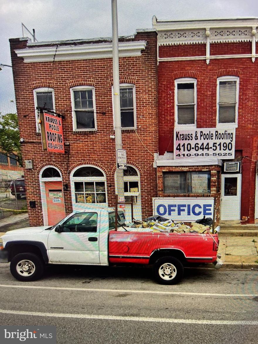 Great opportunity for investor or business owner in a highly visible location.  These are 2 separate and side-by-side buildings.  Keep it as two... or open it up to form one large double-wide space.   Full rehabs are needed and all is being sold AS IS with contents to be assumed with sale.