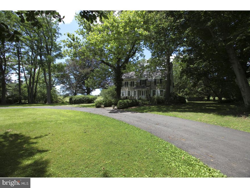 This exceptional property is one of Bucks County's premier estates and was part of the original William Penn land grant.  Its more than 190 acres is the backdrop for an extraordinary compound of three homes, barns & stables, historic outbuildings, picturesque ponds and rolling pastures and countryside.  Part of Fashion Farms, a renowned group of horse breeding farms, it has panoramic views of mountains and is an idyllic and beautiful retreat. The tree-lined driveway leads to a stone Grand Manor House, circa 1713, that is the epitome of refined elegance and gracious, comfortable living.  More than a stunning home, it promotes a lifestyle that could take many directions, both formal and casual, to satisfy the most discerning buyer. In addition to the manor house with its period ambiance and custom detailing, there is a Victorian guest home, an authentic 1740 cottage and a bank barn complete with stalls, hay storage and caretaker's apartment.  Amenities include lighted tennis courts, swimming pool/spa with pool house, spring house, garages, greenhouses, paved roadways and updated mechanicals.  Currently a turnkey breeding operation, the property has the amenities and acreage to be a premier equestrian or agricultural business, or simply a distinguished country estate.