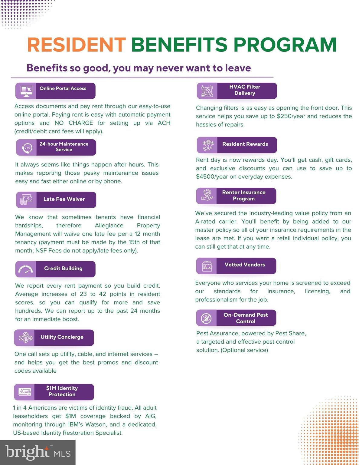 COLONIAL VILLAGE - Residential Lease