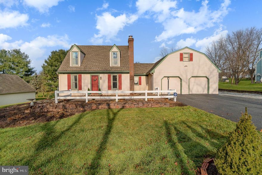Check out this beautiful and well maintained cape cod with 2 car garage in Warwick Schools. This home has 1 bedroom and a full bathroom on the first floor, as well as 2 bedrooms and another full bathroom on the 2nd floor. There is also a large bonus room located above the garage with its own half bathroom, making the perfect spot to host friends and family for a game night, or a secluded home office if that's what you need. Out back there is a beautiful low maintenance deck that overlooks the large backyard, fire pit and storage shed. Schedule your showing today!
