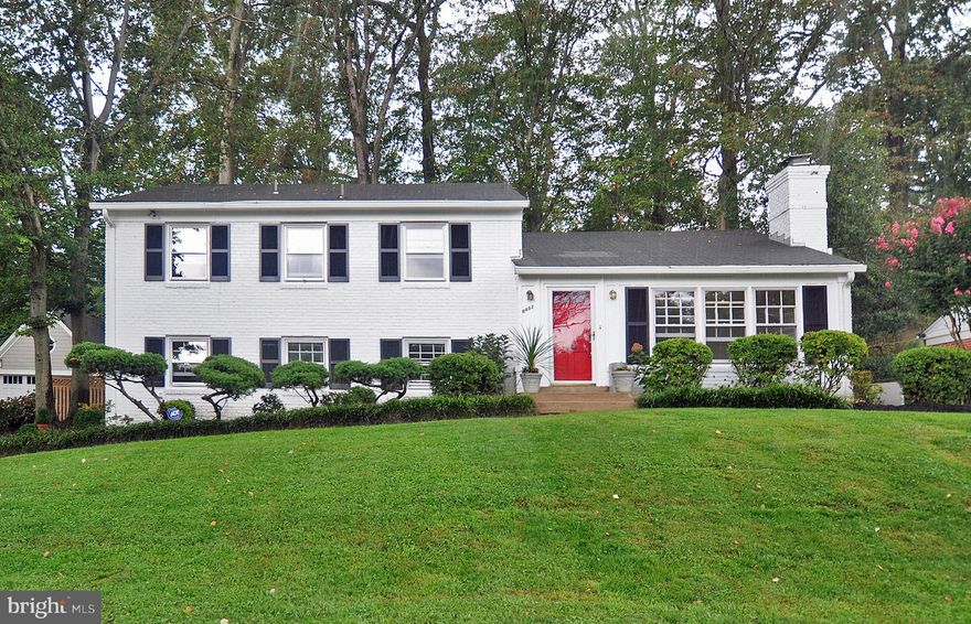 New Listing and this might be just what you are looking for!  Brick, split-level house with 4 finished levels and situated on a .21-acre (9240 sf) lot.  Perfectly located just a few blocks from Walt Whitman High School.  Main level has an open floor plan with separate dining area, sliding doors to the rear patio and garden, and a table space kitchen.  Upper level has 4 bedrooms and 2 full baths.  Lower-level family room has a fireplace and sliding doors to backyard.  In addition, there is a 5th bedroom, a full bath, and a bright and spacious laundry room with side entrance.  The second lower level adds the always desirable space for children and adults to enjoy - for hobbies, home projects, billiards or simply storage.   The yard provides ample room to expand.  The setting is ideal, situated between the Whitman High School and  Pyle Middle School, and located a short distance to downtown Bethesda, the new (with more-yet-to-come) shops at Westbard Square, and 495/270 for those who wish to venture further afield.  This house needs a little vision to turn it into the perfect, close-in Bethesda home.  First open Sunday, November 23 from 1-3 pm.