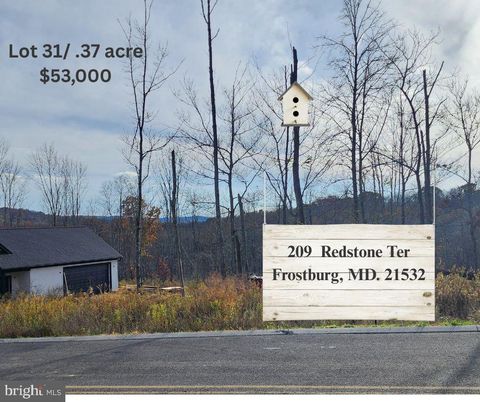 Vacant Land For Sale - 209 Redstone Terrace<br/> FROSTBURG, MD 21532