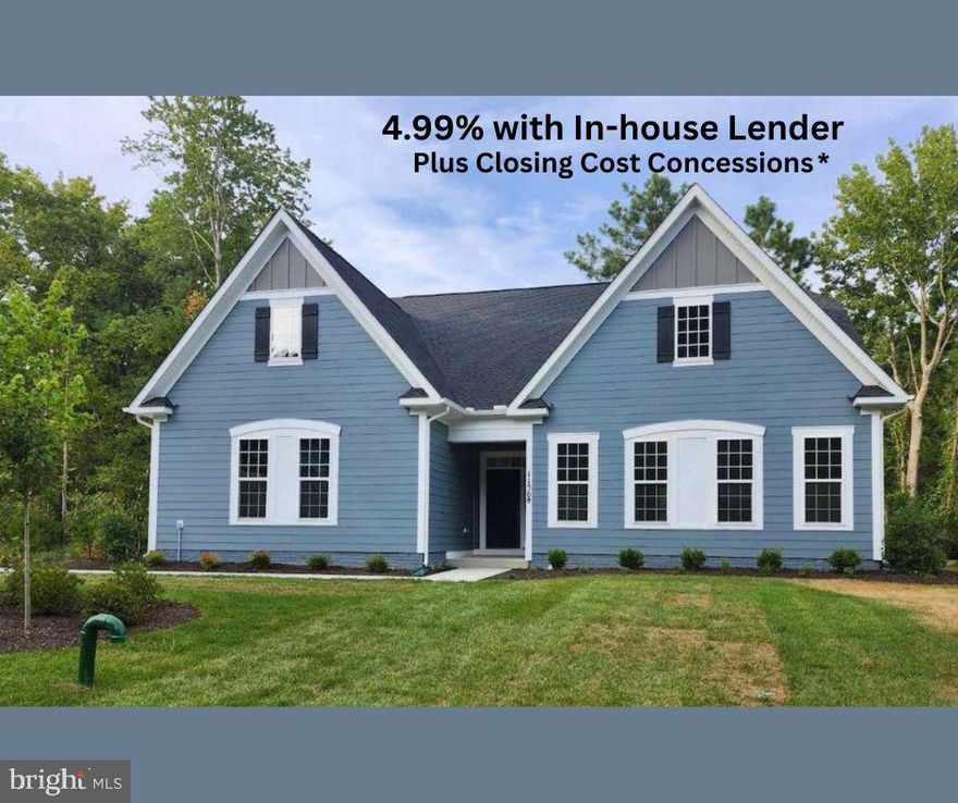***Use Brookfield Residential's In-house Lender and get 4.99% interest rate and $20,000 to use towards closing cost or buying down the rate to 2.99%*** 
This newly finished Brookfield Residential  Savoy II+ was designed with modern living in mind. The open main-level floor plan blends comfort and function, featuring a bright family room seamlessly connected to the kitchen and dining area. The kitchen features white cabinetry, quartz countertops, stainless steel appliances, and a pantry—perfect for both everyday living and entertaining. A private study off the foyer provides an ideal home office or quiet retreat. The main level also offers a spacious primary suite with a walk-in closet and luxurious ensuite, plus two additional bedrooms and a full bath for family or guests. Convenience is built in with a laundry room off the kitchen leading to the 2-car garage. Upstairs, a versatile loft overlooks the main living area and includes a fourth bedroom with its own full bath. Located in the Swan Point community, residents enjoy resort-style amenities: championship golf, a marina with boat slips, private beach, clubhouse, swimming pool, tennis and pickleball courts, playgrounds, and scenic walking trails. This home is also located in a highly sought-after school zone, making it an ideal choice for both families and future resale value. ***subject to qualifications.