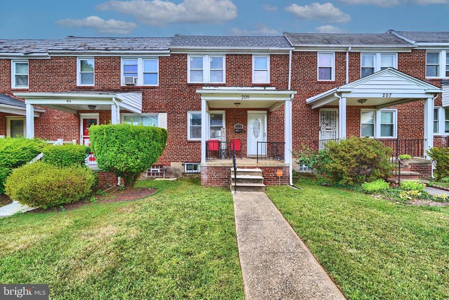 SPECIAL OFFER: Seller is offering a credit towards buyer's closing costs to be used for home inspection and appraisal, with an acceptable offer. Welcome to your dream home at 209 Denison St, where luxury meets affordability! This beautifully renovated 3-bedroom, 2-bathroom gem offers the perfect blend of style, comfort, and convenience. Step into the spacious open-concept living room, kitchen, and dining area, ideal for modern living and entertaining. The fully finished basement with its private exit presents an excellent opportunity for potential rental income or a private guest suite. Rest easy with a 2-year-old new roof and well-maintained utilities, ensuring peace of mind. Enjoy the privacy of a wood-fenced backyard complete with a cozy patio, perfect for relaxation or hosting gatherings. With a prime location, you're less than 15 minutes from Saint Agnes Hospital, LA Fitness, I-95, and the vibrant Downtown Harbor. Don't miss out on this incredible opportunity! Schedule your showing today!