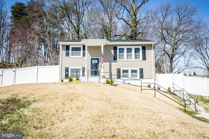 Recent COMPLETE Renovation from top to bottom! Exquisite 4 bedroom, 2 bath split foyer in the heart of Marumsco Woods. Granite counter tops, stainless steal appliances, wood floors on the main level, tankless water heater, no detail was spared. New wood fence in the backyard! New gutters and gutter guards as well. Move in Ready!! This one won't last long!!