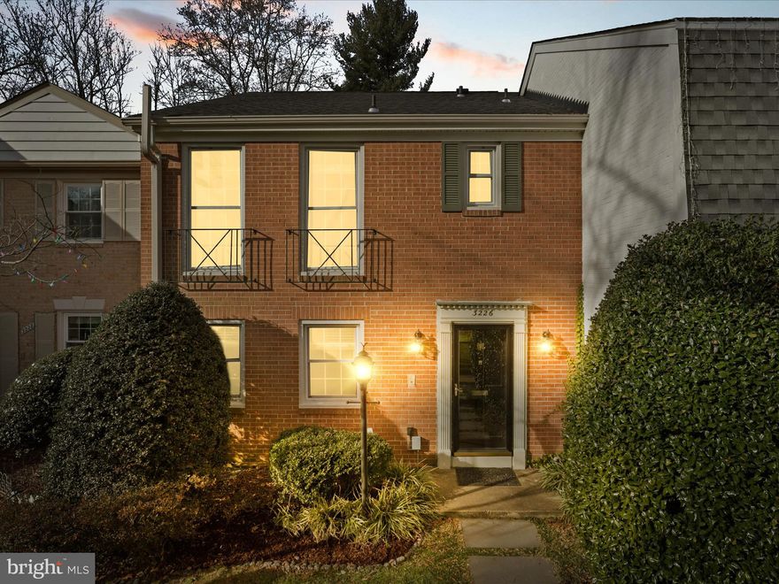 Indulge in the allure of this meticulously maintained three-level townhome, spanning nearly 2,200 sqft., nestled in the highly sought-after Cambridge Station in the heart of Fairfax. The sophisticated and elegant interior showcases an updated eat-in kitchen with stainless steel appliances, ample cabinet space, a pantry, and contemporary recessed lighting. Gorgeous wood floors seamlessly flow throughout the main and upper levels, accentuating the refined ambiance. The upper level boasts an updated ensuite bath in the primary bedroom, complemented by an equally refreshed hall bath serving the additional bedrooms. French doors from the inviting living room lead to a charming bluestone patio in the fully fenced rear yard—an ideal space for gatherings and al fresco dining. The fully finished basement, adorned with windows at the front and rear, offers versatile living and storage space, featuring a convenient laundry room and a half bath. Revel in peace of mind as the proud new owner, with the knowledge that a new roof (2021) with warranty was installed just two years ago. Cambridge Station, known for its lush greenery and tranquility, is conveniently located off Fairfax Boulevard. Enjoy easy access to major commuter routes such as I-66 and Rte. 123, with proximity to Old Town Fairfax, Tysons Corner, and the vibrant Mosaic District. Experience the convenience of walking to a new Amazon Fresh and Compass Coffee, and a short drive or bus ride to grocery stores, popular eateries, parks, and schools. This residence includes one reserved, assigned parking spot, while the community parking area ensures ample space for a second car and visitors. Your dream home awaits in the welcoming community of Cambridge Station.