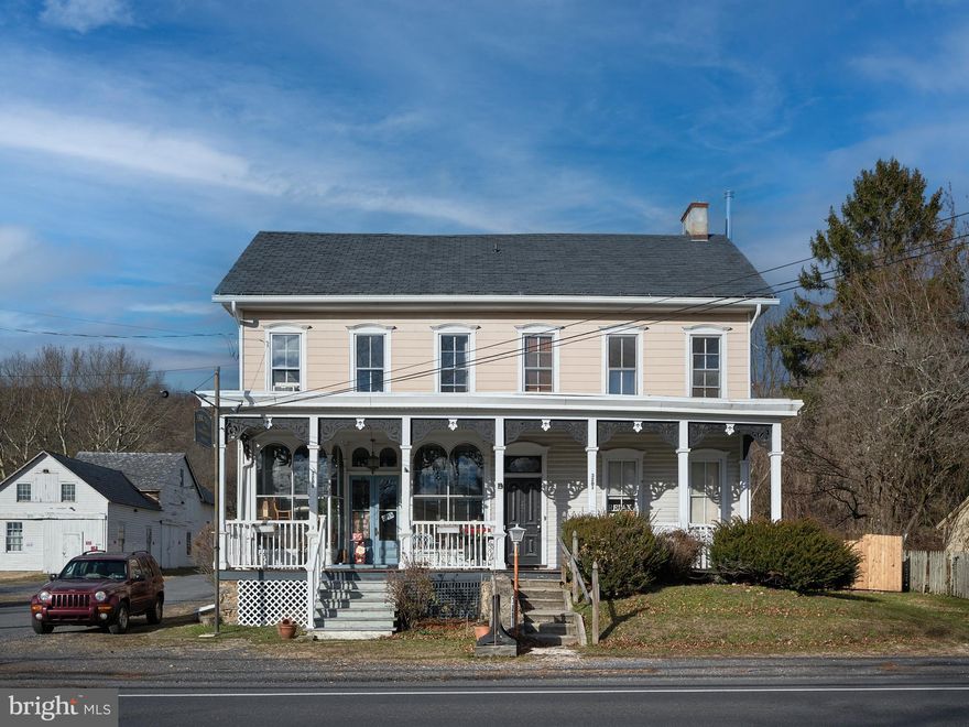 Located on the second floor of Springtown’s historic Times Building, this commercial office suite offers flexible space with a dedicated waiting area and private powder room. Zoned VR, the property fronts a well-traveled corridor carrying approximately 5,100 vehicles per day (PennDOT), delivering consistent exposure and convenient access. Minutes to Route 78, New Jersey, the Lehigh Valley, and Upper Bucks County, the suite is well suited for small professional users seeking a visible, practical, and well-located office environment.