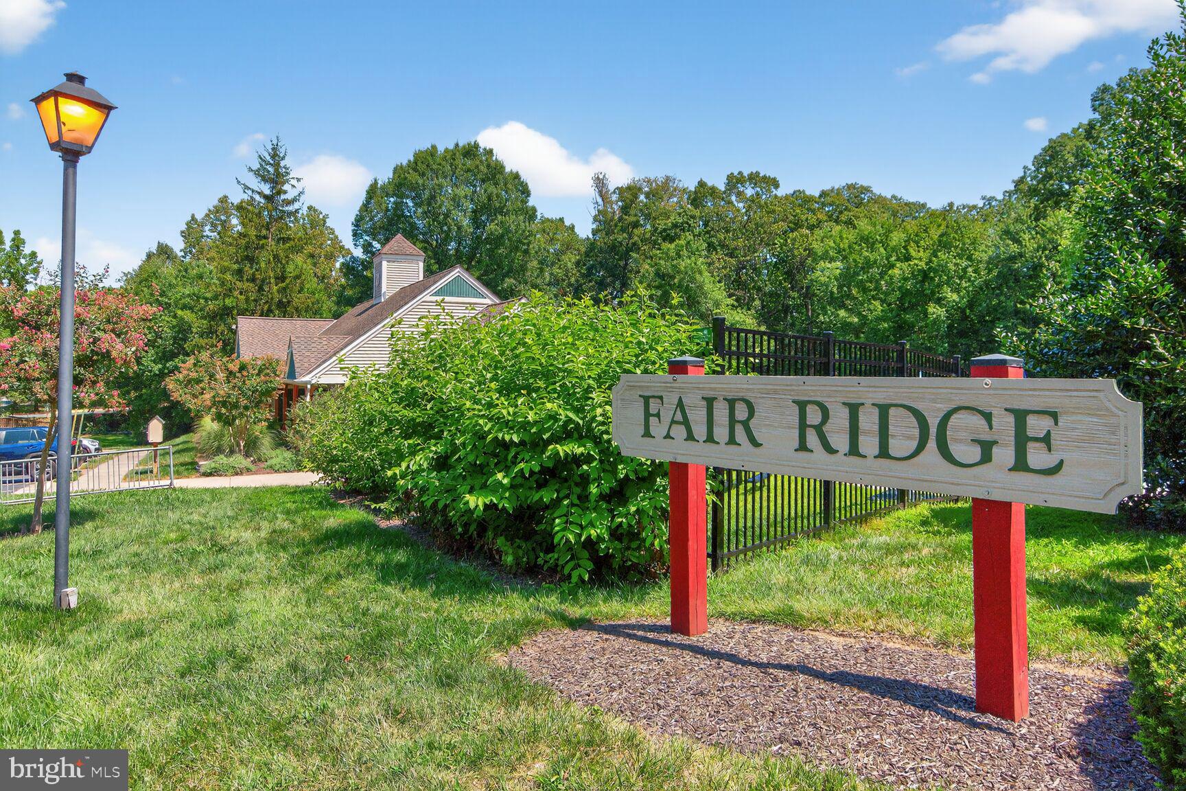 FAIR RIDGE - Residential Lease