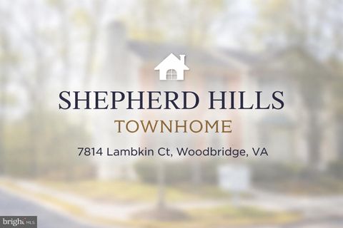 7814 LAMBKIN COURT LORTON VA 22079