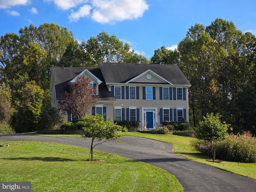 Outstanding updated single family home located on cul de sac with no HOA, just over an acre with public water, private sewer, electric utilities, two car garage, deck, screened in porch and a heated saltwater pool! This home is filled with all the right upgrades including 9' ceilings on the main level; gourmet kitchen with jumbo one piece quartz island and countertops, Miele and Wolf appliances and tile backsplash; large family room off the kitchen featuring upgraded luxury vinyl plank flooring (12mm think) and a cozy fireplace; Screened porch with great views of the pool and private back yard; two-story foyer, main level office, formal living room and formal dining room; Four bedrooms on the upper level, all with upgraded luxury vinyl plank flooring (12mm think), including a primary bedroom suite with a versatile sitting area, a large walk-in closets and a large upgraded luxury bath. The finished, walk-out lower level offers 2 bonus rooms for storage/entertainment, full bath, and plenty of casual living space. Relax at your private oasis including an in-ground pool and a private deck all overlooking woods. Recent mechanical updates include a new water heater in 2023, kitchen appliances 2022, HVAC in 2022.