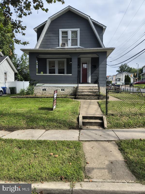 Welcome Home! This 3 bedroom, 2 bath, corner bungalow await a new owner. Remodeled in 2018, this property has an updated kitchen with granite countertops and appliances. The inviting living and dining rooms have engineered wood floors. Enjoy the outdoors on your welcoming front porch. There is ample off street and street parking available. There is a full, partially finished basement with full bathroom. Easy access to I-95 and public transportation.