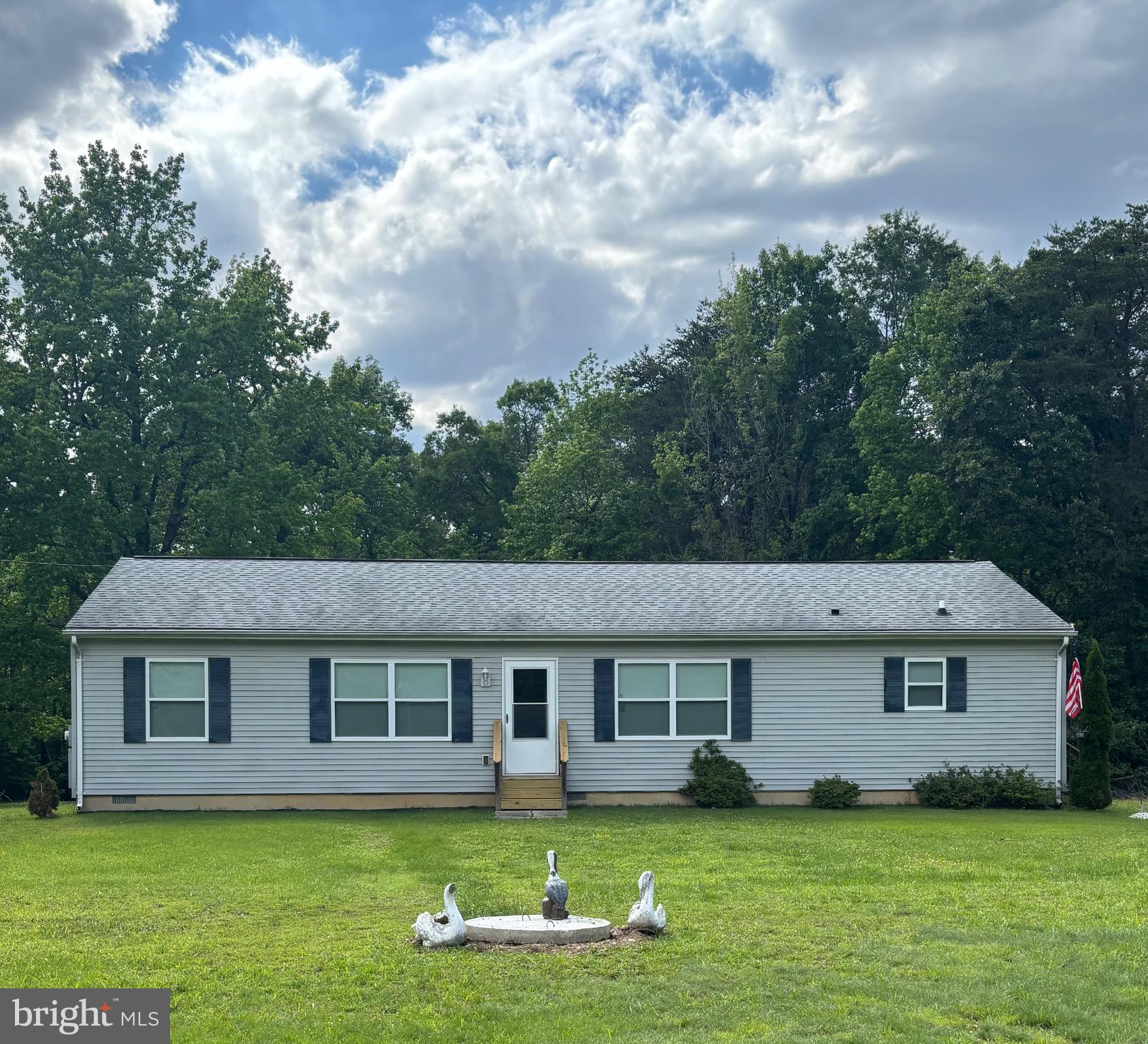 Gorgeous and well-maintained rambler on almost 4 acres where natural light pours into every corner of the home. Step inside to find an open floor plan with 2 spacious living areas, kitchen, and dining area perfect for entertaining. Also inside, you'll find a primary bedroom with a full bath and walk-in closet, 2 additional inviting bedrooms and bathroom, mudroom with washer/dryer hookup, and plenty of storage providing comfort and convenience to everyone.
This tranquil property spans 3.9 acres of open countryside with plenty of space for your rural dreams. There is ample space for relaxation, gardening, and outdoor activities as well as parking for a camper, RV, boat, etc. Property is near public water for fishing, boating, kayaking, and hiking to include Friendship Farm Park/Friendship Landing and Mallows Bay-Potomac River National Marine Sanctuary, which is 1 of 15 national sanctuaries.
This home is move-in ready and waiting to be a part of your next chapter.