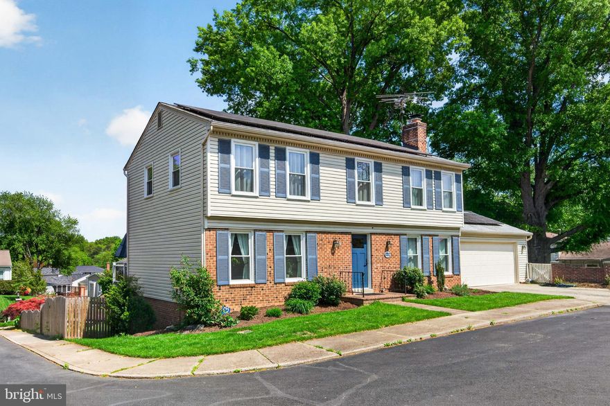 Welcome to this beautifully maintained 4 bedroom, 2 1/2 bath home in the heart of Vienna! This inviting property features hardwood floors, a den with a fireplace, and a thoughtfully designed layout perfect for both every day living and entertaining. Enjoy the benefits of energy efficiency with installed solar panels along with the convenience of a spacious two car garage. Step outside to a stunning backyard – ideal for relaxing, gardening or hosting gatherings. Located in a highly desirable area right next to Wolftrap Elementary School, this home offers both comfort and an unbeatable location. Two beautiful parks close by - Foxstone Park and Glyndon Park. With its combination of charm, functionality, and prime setting, this is a rare opportunity you  won’t want to miss! 26 Solar panels installed by EDGE Energy - 2020 - they are paid off.  TREX Deck - installed in 2020.  NEW WINDOWS THROUGHOUT - installed in 2020.  Garage Floor Coating - 2021. NEW HVAC 2024. LEAF GUARD INSTALLED 2021.
