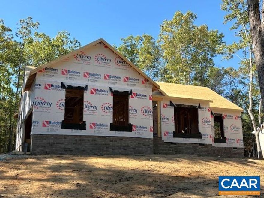 The Single Story Fenwick is just the right size! Completion is anticipated early 2026 @ Shenandoah Crossing! Features include Attached Garage, 3 BR, 2 Baths, open GR-K-DR layout. Exterior w/ Upgraded Vinyl Board & Batten Accents, Black Windows w/ Wide Trim on front, Black Gutters, Craftsman Style Front Door, and 12' x16' Deck. Added Interior options include Window Trim, Laminate Floors, 36" Kitchen Wall Cabinets, Granite Countertops, Island w/ Overhang & Pendant Lights, Stainless Appliances, Primary Suite w/ Tray Ceiling & Paddle Fan, Ceramic Tile Shower & Transom Window, Double Vanity, Pull Down Attic Access. Finished home photos are a similar completed Fenwick that may include options not planned for this property. Contact Agent for details!