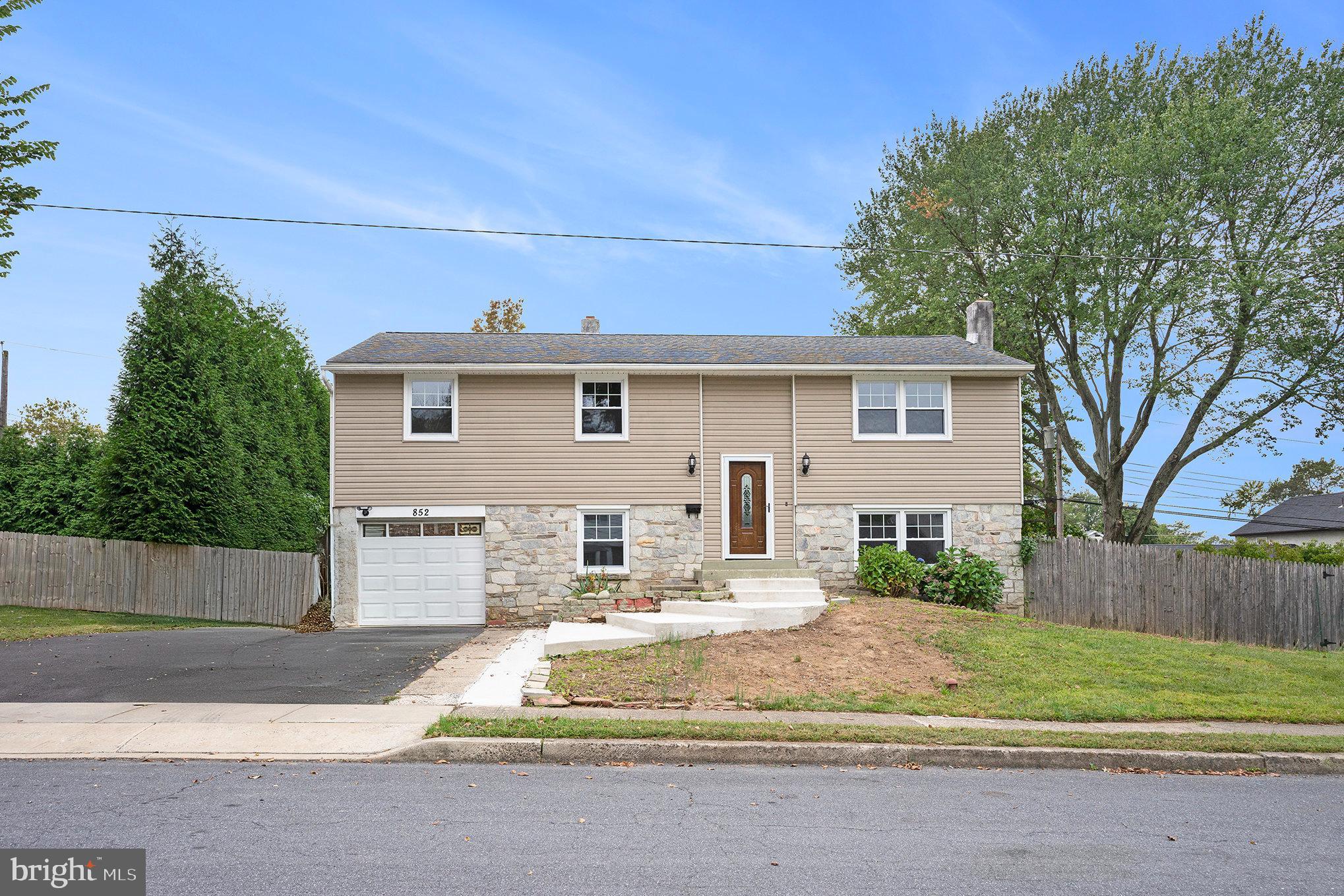 Spacious Updated 4 Bedroom Single Family Home – North Penn School District
Welcome to this beautifully updated 4 bedroom, 2.5 bathroom single-family detached home located in the highly sought-after North Penn School District. This home offers a perfect blend of modern upgrades and functional living space for today’s lifestyle.
Main Level (Upstairs):
-Bright and open layout featuring the kitchen, dining area, and living room all together in one inviting space
-Kitchen boasts granite countertops and brand-new appliances
-3 bedrooms on this level, including a master suite with attached private bathroom
-Additional full hallway bathroom
Lower Level:
-1 bedroom and half bathroom
-Spacious family room with cozy fireplace and sliding glass doors leading to the fully fenced backyard – perfect for entertaining or relaxing
Updates & Features:
-New flooring, fresh paint, new HVAC and updated bathrooms
-Granite countertops and new kitchen appliances
-Newer roof, and windows
-1-car attached garage plus driveway parking for 4–5 vehicles
This home combines modern finishes with thoughtful design, making it an ideal rental for families or anyone seeking comfort and convenience in a great location.
First, last month and security deposit required 18-36 month lease term, no eviction, no felony, no smoking, good past landlord reference, Credit score 650 Income 3 times rent