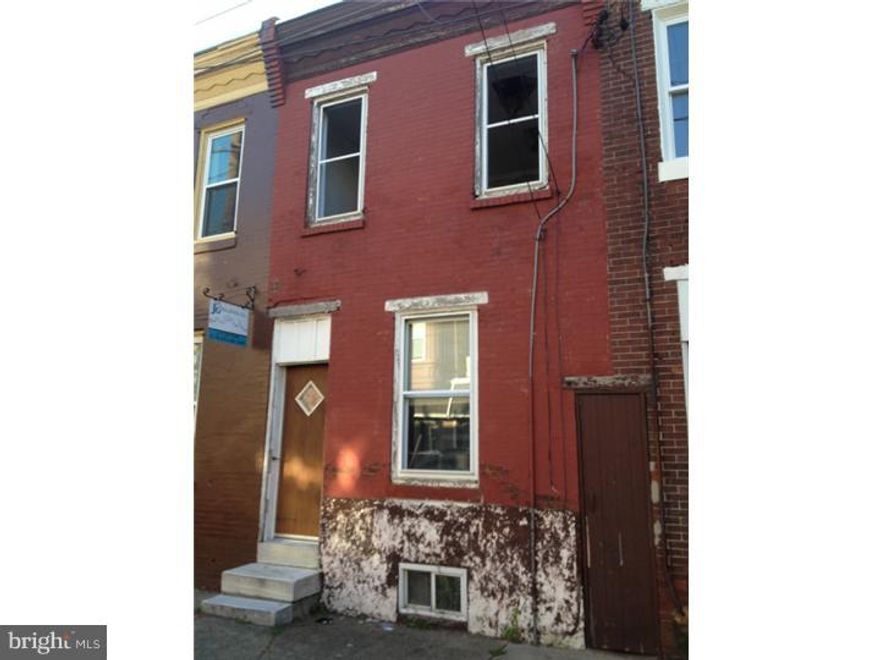 Great opportunity in Fishtown section of city. Can be done as fixer upper or kept for a rental.