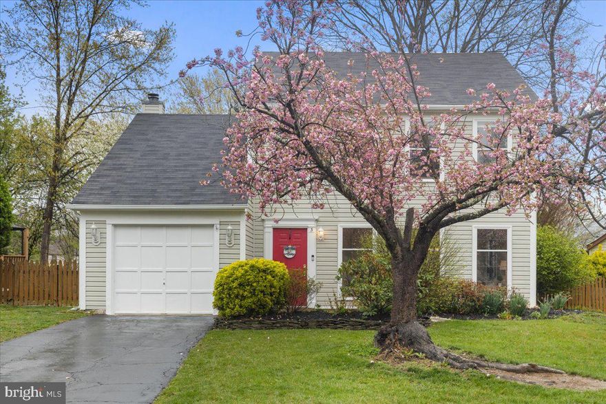 OPEN HOUSE CANCELLED>  Location, Location, Location—and a Great Price!
This charming Colonial is tucked away on a quiet, no-thru, cul-de-sac street and offers the perfect blend of comfort, style, and convenience. A rare find: a single-family home with a low-maintenance deck, fully fenced yard, and storage shed! Step inside to fresh paint, abundant natural light, and a bright, welcoming atmosphere across two spacious levels. The dramatic family room features vaulted ceilings, skylights, and a cozy wood-burning fireplace—perfect for relaxing or entertaining. The kitchen opens to the family room and provides easy access to the deck and backyard. It features stainless steel appliances, ample cabinet space, and room for a breakfast table or your own island addition.
Enjoy the convenience of main-level laundry, plus generous formal living and dining rooms. Upstairs, you’ll find three roomy bedrooms, including a spacious primary suite with vaulted ceilings. Both bathrooms have been tastefully updated, and the entire home has been freshly painted.
OPEN HOUSE  Cancelled. Contract accepted.