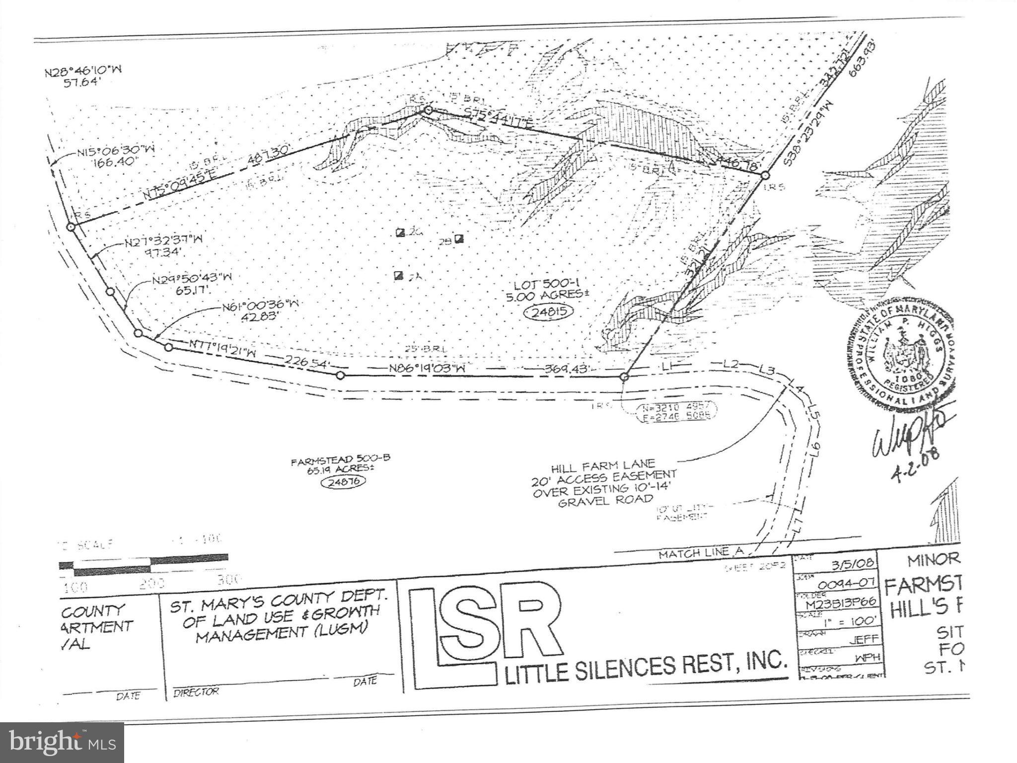HILLS FARMSTEADS - Land