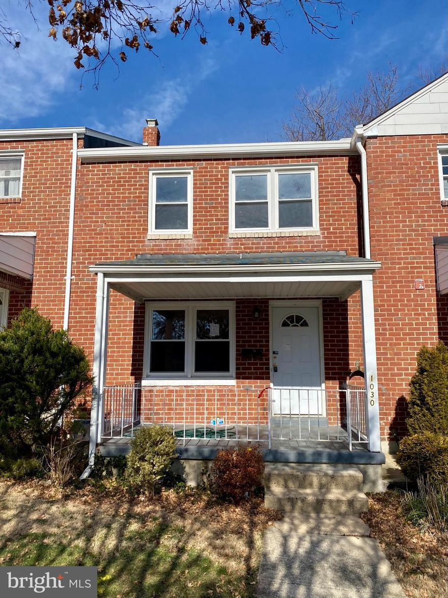 Towson townhome now available! 3 BR, 1.5 BA home. Street parking. Fenced rear yard.  Excellent location off York Rd near the heart of Towson and minutes to 695. Home is being sold as-is including contents at the time of closing. This short sale is handled by an experienced short sale team. Cash, conventional or FHA 203(k) and other acceptable renovation financing only.