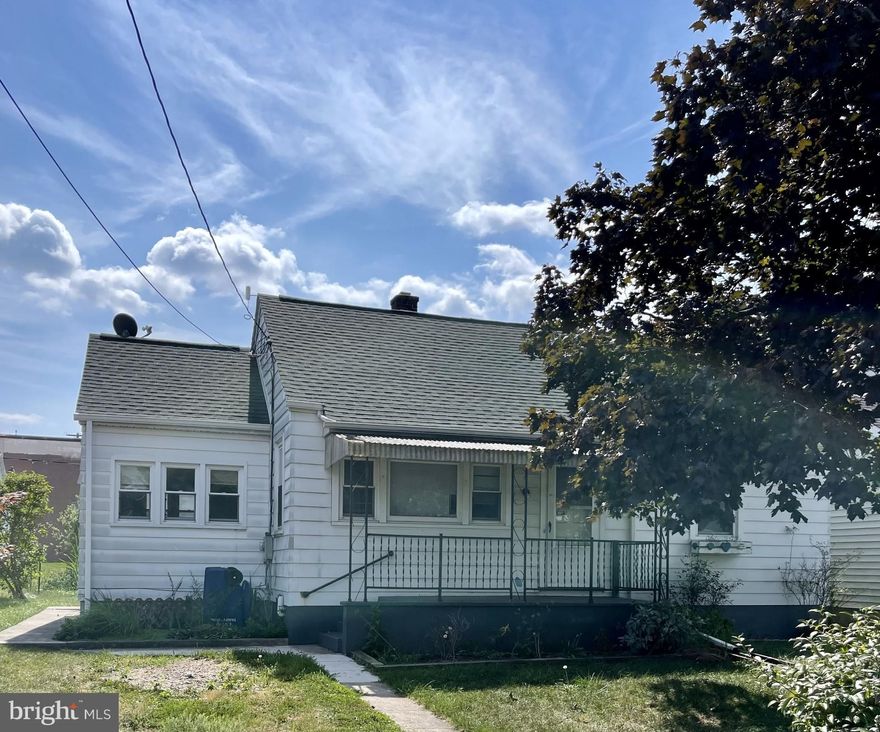 This home is a diamond in the rough. Needs TLC & it is priced accordingly. Sold As- Is, Where-is , What-is. Seller is open to offers. Home features 2-3 bedrooms, full bath, Living room, Kitchen and full bath. Full basement that is unfinished too. This home is priced cheaper than a townhome and it is a single family home with a nice level lot.