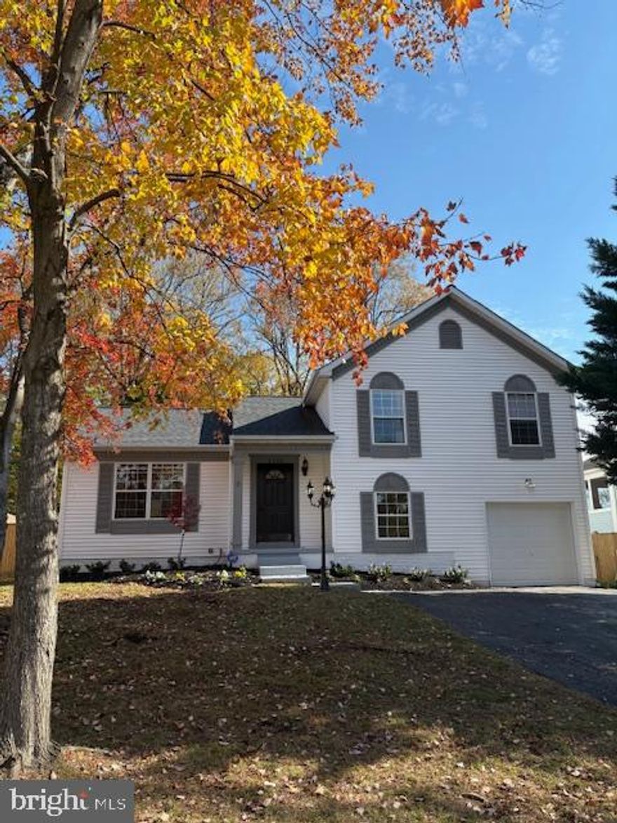 Beautifully remodeled 4 bedroom detached home in the highly desirable Melbourne Estates neighborhood of Elkridge. Newly installed custom laminate plank flooring, lighting, and fresh paint throughout. Updated gourmet kitchen with granite counters, vaulted ceiling, and breakfast/dining area.  Screened in porch off of the kitchen as well as patio and deck for entertaining. Primary bedroom with spa like bathroom featuring soaking tub and shower. Fireplace in family room for those cozy winter nights and oversized garage for extra storage. Fully fenced  backyard and pets accepted on case by case basis. Close to restaurants, shopping and major routes MD 100 and I-95.  Landlord looking for credit scores above 680