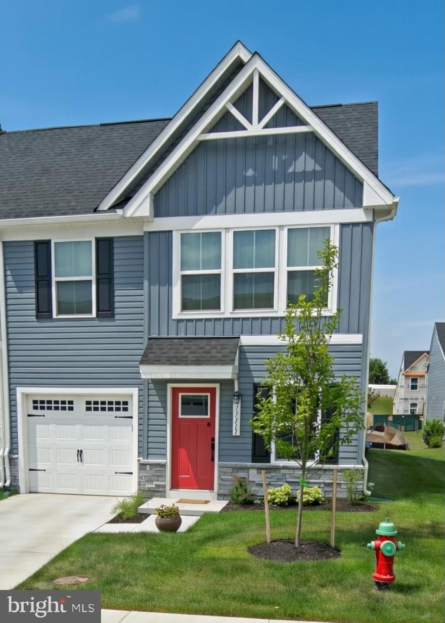 Welcome home!  This lovely and charming end-unit townhome is nestled in the sought-after active adult community of Winchester Landing.  Why wait for the builders when you can have a better than new home right now?!  Perfectly located on the east side of Winchester, everything you need is conveniently close by; shopping, restaurants, amenities, and all the commuter routes. This spacious home is thoughtfully designed, boasting true one level living.  The main level is complete with the primary suite and laundry, a half bath for guests, a lovely open layout, and private back porch and yard area with gorgeous landscaping. Upstairs you'll find two additional bedrooms and a full bath, perfect for spreading out or for hosting visitors. Many tasteful upgrades have been done here!  Lawn maintenance is included. This is the one you've been looking for.  Don't miss it!