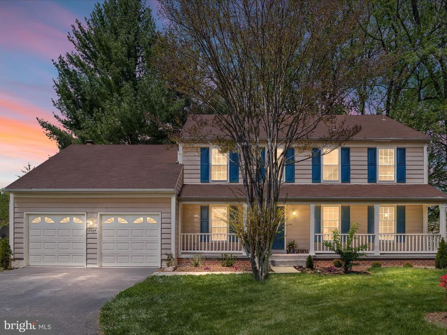 Welcome to 6054 Woodedge Ct., a gem in the heart of Burke, VA, offering an ideal blend of comfort, style, and convenience. This picturesque single-family residence is neatly tucked in the welcoming embrace of the Burkewood Glenn Community, situated on a serene cul-de-sac that promises a peaceful living environment. This home boasts the largest model in the community, with its generous living space of roughly 3,866 sqft, featuring 4 bedrooms and 3.5 bathrooms, catering to both comfort and privacy.
Recently updated to enhance its appeal, the property boasts a new furnace (2024), fresh paint throughout, new carpeting, and a modernized kitchen with quartz countertops,  new appliances, ensuring a move-in-ready experience. The thoughtful inclusion of a washer and dryer on both the bedroom and basement levels adds to the convenience this home offers. Situated on a significant lot size, the outdoor space is ideal for relaxation and entertainment, offering a peaceful retreat within a vibrant neighborhood. The property's location is unparalleled, positioned in a quiet cul-de-sac, providing a quiet and welcoming environment for all.

The neighborhood’s charm is complemented by its proximity to Burke Town Plaza and multiple commuting options. Easy access to Fairfax County Parkway, Braddock Road, I-495, and the option to park at the Burke VRE garage for a stress-free commute to DC, enhances the appeal of this home.
Nearby attractions such as Burke Lake Park Campground and Pohick Stream Valley-Burke VRE Trail, along with close distance to essential amenities like GIANT supermarket, enrich the living experience, offering both leisure and convenience at your doorstep.

Don’t miss the opportunity to own this splendid home, where every detail is designed to offer a harmonious blend of style, comfort, and functionality.