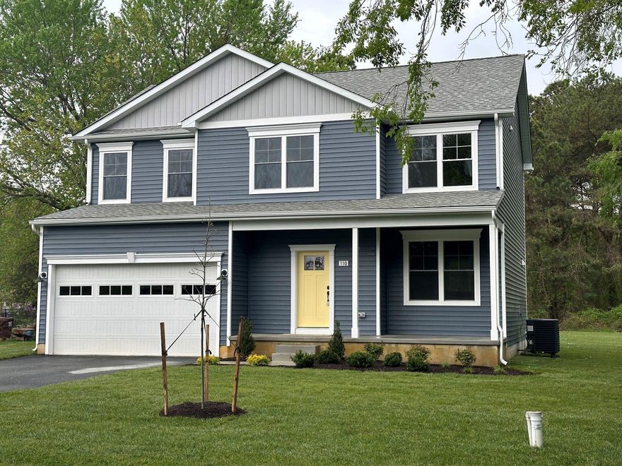 To be built, brand new colonial featuring 4 bedrooms, 2.5 baths, two car garage.  STANDARD FEATURES include LVP flooring, quartz countertops, stainless steel appliances, and more!  Model home can be seen at 307 Columbia (different model but same builder).   Pictures do show options