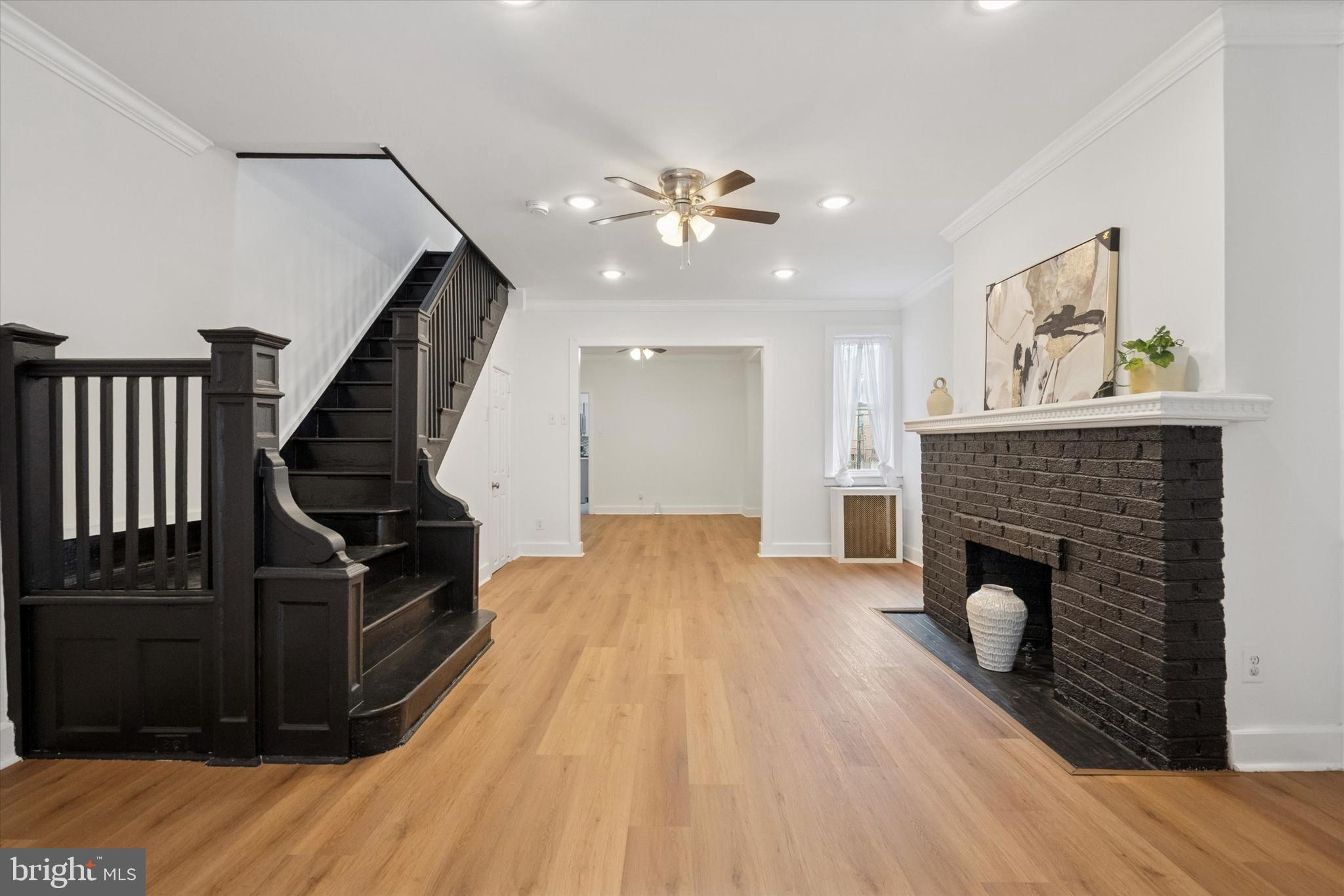 Welcome to this charming 4-bedroom, 1.5-bath home in the heart of Cobbs Creek!
Step inside and be greeted by a spacious sun-filled porch, a perfect space to have your morning coffee. Open the original 9-light door to find the living room with the original fireplace that flows effortlessly to the dining room. Next to the dining room you will find the updated kitchen, featuring sleek quartz countertops, shaker cabinets, dishwasher, gas stove and a new refrigerator. Just beyond the kitchen there is a bonus for you... Laundry! The first floor laundry room can be conveniently accessed by using the original rear stair case that takes you to the 2nd floor.
The 2nd floor of this home includes all FOUR bedrooms and a spacious hall bathroom, providing plenty od space for family, friends, or even an office.
And no worries - if you need to use all four bedrooms - there is plenty of additional space for an office or playroom in the fully finished basement. The finished lower level of the home includes a half bath and dedicated storage space for tools, hobby materials, etc.
This home has been lovingly cared for, showcasing true family pride in every corner. Plus, with both radiant heat and central air, you’ll stay comfortable no matter the season. Don’t miss out on this gem in a vibrant neighborhood— Just across the street from all the wonderful amenities the park has to offer, this home is the perfect blend of comfort, convenience, and style. Schedule your tour today and see why this cozy home is ready to welcome you! Showings to begin on SATURDAY April 5th.