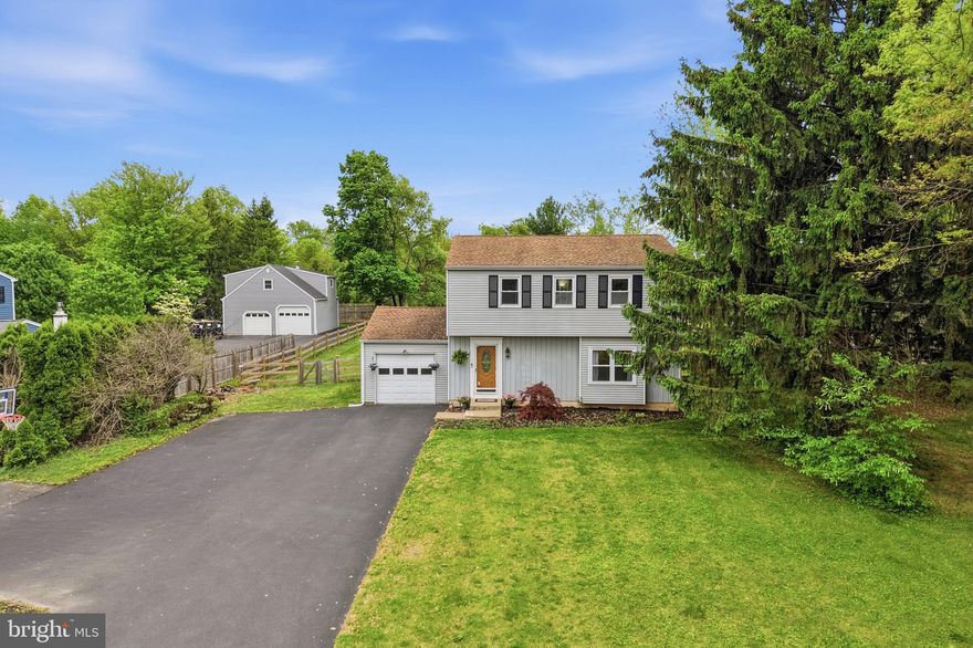 Welcome to this charming 3-bedroom, 1.5-bath home located in Hilltown Township within the desirable Pennridge School District! Offering a warm and inviting layout, this home features a spacious eat-in kitchen, formal dining room, and comfortable living room perfect for everyday living and entertaining. The unfinished basement provides endless possibilities for storage, a home gym, playroom, or future finished living space. Step outside to enjoy the large, flat, fully fenced backyard complete with a deck and awning perfect for summer gatherings, relaxing evenings, pets, or play. With plenty of outdoor space and so much potential inside and out, this home is ready for its next chapter!