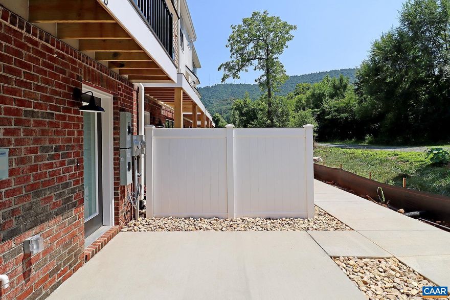 Take advantage of our Fall move-in discount. Sign a lease today and enjoy 50% off your first month's rent! *Income restrictions apply. Please reach out to Braden Property for more details.*  Move-in Ready! This newly built, luxury 1 bedroom, 1 bath apartment is set within the Galaxie Farm community, located off of Scottsville Rd and just south of downtown Charlottesville. Minutes from shops, restaurants, music and theater venues, 5th Street Station, Thomas Jefferson's Monticello, and the University of Virginia. The community offers a playground, firepit area, stunning mountain views, and easy access to I-64.   This 880 sqft ground level apartment offers luxury vinyl plank flooring, an open living room and dining area, a galley-style kitchen with quartz countertops and stainless steel appliances (refrigerator, dishwasher, oven, microwave), a walk-in pantry, a full bath with tile floors, and a spacious bedroom with a walk-in closet. A stacked front-load washer and dryer are provided. One parking space is available in a nearby parking lot. A lease commitment through Summer 2025 (or 2026) is available. The rent will increase to $1,643/mo on August 1, 2025.  One dog (35lbs max, full-grown) is allowed with fees. No cats.