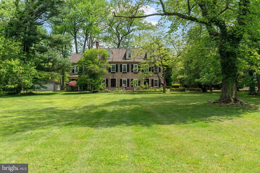 NEW VALUE—2026 RELIABILITY IN A HISTORIC SHELL. Forget the "old house" maintenance myths. This 4,000+ sq ft estate has been mechanically rebuilt from the inside out with $259,000 in new infrastructure, delivering the maintenance-free lifestyle of a modern build with 18th-century soul.

THE "ZERO-MAINTENANCE" CORE: The heavy lifting is finished. This move-in-ready sanctuary features a 2023 High-Velocity HVAC system, a whole-house PEX-plumbed heating and water system, 200-Amp electrical service, and energy-efficient vinyl double-hung windows throughout—all modernized while maintaining the district’s architectural integrity. This is 21st-century efficiency backed by a 2025 "Value Shield" professional waterproofing system.

MODERN FUNCTIONALITY: Enjoy 10-foot beamed ceilings and refinished Brazilian cherry floors with zero "historic" headaches. Featuring a 2026 luxury primary suite with a custom hexagon glass shower, a brand-new 1st-floor designer bath, and the rare convenience of 2nd-floor laundry. The chef’s kitchen with granite counters and dual copper sinks is ready for your personal touch.

ESTATE PRIVACY: 1.22 secluded acres in Langhorne Borough. A 200ft setback and conservation-protected front lawn provide a permanent "Privacy Shield" from the world.

DISTRICT HARMONY: While located within the charm of the historic district, this property is not individually registered, offering a streamlined path for future customization. The recent $259k in exterior and interior improvements stands as a testament to the home’s high-integrity modernization. Pick up the "Modernization Dossier" on-site for the full technical list. Disclosure: Listing Agent is related to the seller.