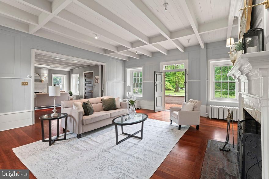 NEW VALUE PRICING—1780s Landmark with 2026 Reliability. Skip the historic home anxiety with over $259,000 in documented modern infrastructure. Situated on a rare 1.22-acre secluded lot in Langhorne Borough, this former Quaker Meeting House offers a masterclass in modern stewardship. Set back 200ft from the road with a conservation-protected front lawn, the estate provides a level of privacy unmatched in the area.

THE PEACE OF MIND: The heavy lifting is done. Experience 21st-century comfort with 2023 High-Velocity HVAC, a whole-house PEX-plumbed heating system, and a $19,000 professional "Value Shield" waterproofing system (2025). This is a move-in-ready sanctuary where structural integrity meets high-end luxury.

THE INTERIOR: Soaring 10-foot beamed ceilings and refinished Brazilian cherry floors lead you through a 4,000+ sq ft floor plan. Features include a Grand Double Parlor with 8ft converging pocket doors, an artisan chef’s kitchen with granite counters, and a stunning 2026 luxury bath renovation with a custom hexagon glass shower. A newly added 1st-floor designer bath and 2nd-floor laundry ensure modern functionality.

THE LIFESTYLE: 7 versatile bedrooms and 3.5 baths. Grounds include a "Secret Garden," a walled brick patio, and a detached 2-car garage reimagined as a fully electrified hobbyist’s studio.

BONUS: Unlike other landmarks, this estate is NOT a registered historic property, granting you full freedom to customize. Pickup the 3-page Property Dossier on-site for a deep dive into the $259k infrastructure overhaul. Experience the soul of the 18th century with the luxury of 2026. Disclosure: Listing Agent is related to the seller.