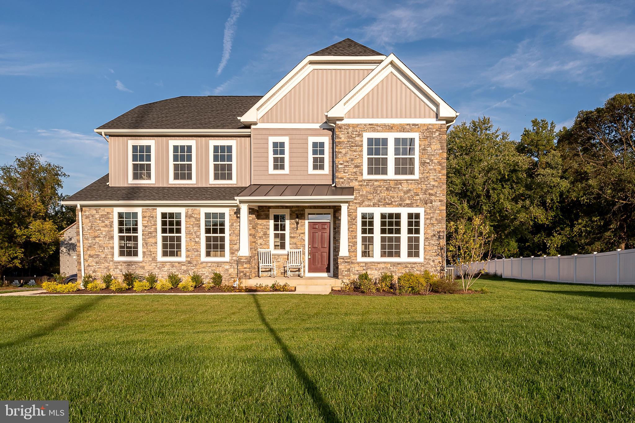 Burkard Homes Severn model could be your future home on lot 3 at Oak Hill Manor. Oak Hill Manor is adjacent Patapsco River state park and surrounded by woods and outdoor recreational oppurtunities. The Severn model is an open floor plan perfect for entertaining the whole family. Huge gourmet kitchen is adjacent to large welcoming family room. Upstairs 4 bedrooms allow for room for family and friends. Future homeowner will select all interior and exterior finishes. Photos include many optional features which are available to the most discerning home owner.