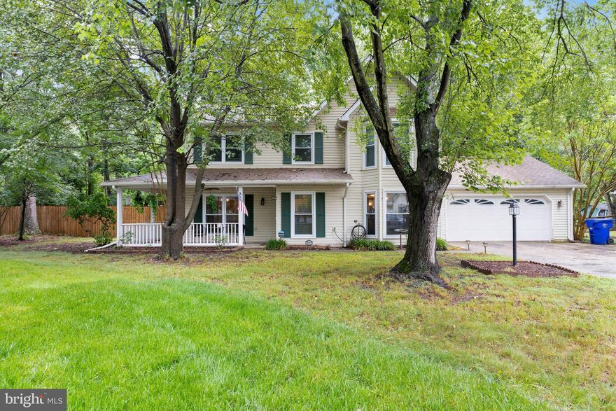 Fantastic 4 bed 2.5 bath home with 2 car garage and huge flat fenced in yard.  This house is located in highly sought after Sentry Woods subdivision in Waldorf located on a quiet cul-de-sac.  The driveway is wide for plenty of parking with an oversized front load garage perfect for 2 vehicles and could still accommodate a shop area or additional storage.  The main level is gigantic with hardwood floors throughout except the kitchen that has ceramic floors, high end cabinets and stainless steel appliances.  There are 3 additional rooms on the first level.  There are 2 large family room areas and a formal dining room or office area.  The upper level has a huge owners suite with walk in closet and private bathroom.  The additional bedrooms (4 total) are large with plenty of closet space and share a generously sized hall bathroom.  The house has a modern roof, triple pane windows, with a modern HVAC system.  House is fantastic and will not last.