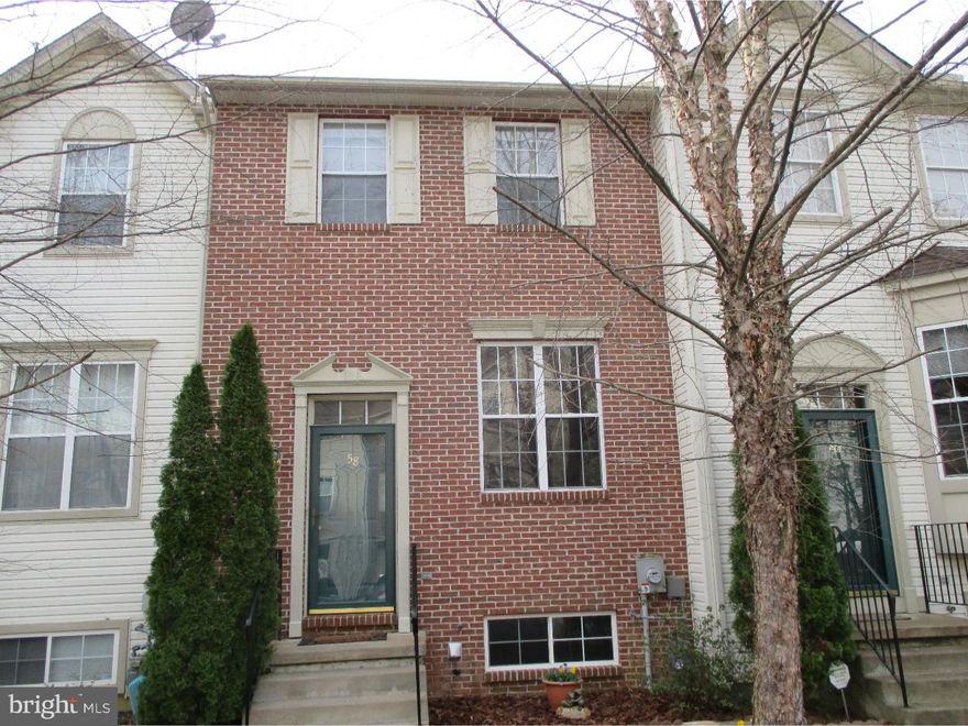 Super nice brick-faced two bedroom home one minute from Delaware. Bright and sparkling decor with carpets freshly cleaned. Sunlit kitchen with island. Two 15 foot bedrooms. Master with cathedral ceiling, 2 walk-in closets, and dressing area.  Lower level room has plumbing rough-in for extra bath. Lovely rear deck and open back yard. All appliances included!  Don't skip this one!