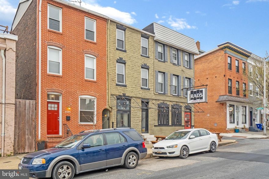 Welcome Home to the beautiful brick townhouse located right in the heart of Upper Fells Point! Enjoy many upgrades, modern amenities, and exceptional classic design in this beautiful home! Three fully finished levels give you all the space you need. Gleaming hardwood floors, large windows, and recessed lighting are just a couple of the many captivating elements of this open concept home. Natural light fills the spacious living area meant for entertaining. Wine and dine your friends and family in the dining area. Enjoy the stunning eat-in kitchen featuring tons of cabinets and prep space, granite countertops, and stainless steel appliances. The second level features two generously sized bedrooms with ample closet space, both with their own private bathrooms. On the third level you can rest and retreat in the Primary’'s Suite s with a walk-in closet, and a chic full bathroom featuring a custom tile stall shower. This level also has stairs leading you to the beautiful rooftop deck, equipped with wifi, featuring spectacular views of the city and harbor, tons of space to relax and entertain. The roof was sealed in 2021.  Conveniently located next to restaurants, entertainment, Patterson Park, and easy access to 95 and 83. Schedule your showing today!