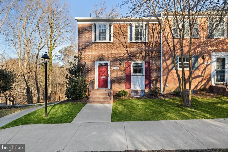 Welcome home to Cardinal Square! This beautifully maintained end-unit townhome is tucked away in a quiet cul-de-sac within the sought-after Cardinal Square community of Springfield, VA. Offering three bedrooms and 3.5 bathrooms, this home combines charm, comfort, and convenience in a prime location.

Step inside to find a bright and inviting living space with original hardwood floors on both the main and upper levels. The thoughtfully redesigned kitchen maximizes cooking and living space, featuring modern (and brand new) appliances and ample storage. A formal dining area flows seamlessly into the spacious living room, where a bonus side window allows for even more natural light. Upstairs, the primary suite serves as a private retreat with an en-suite bath and generous closet space, while two additional bedrooms provide flexibility for guests, a home office, or a growing family. The fully finished lower level offers additional living space, complete with a full bathroom, making it ideal for a rec room, gym, or guest suite. Storage is plentiful throughout, with large closets, a floored attic with pull-down stairs, and a spacious utility room.

Outdoor living is just as enjoyable with a private deck overlooking wooded parkland and Accotink Creek, providing a tranquil escape with seasonal water views. The brick exterior adds to the home’s curb appeal, and the front of the house opens to a lush, grassy common area rather than facing other homes.

Living in Cardinal Square comes with fantastic perks, including a private community pool, playgrounds, basketball court, and picnic areas. The monthly condo fee covers most utilities, including water, gas heat, trash removal, and snow removal, as well as exterior home maintenance, such as the roof, painting, walkway, and gutter cleaning. Commuters will appreciate the home’s proximity to major routes, including I-95, I-495, and the Springfield Metro, as well as access to the Pentagon bus stop and nearby slug lines. The community is also part of the highly rated West Springfield school pyramid and is just minutes from Springfield Town Center, Trader Joe’s, Whole Foods, and local parks and trails.

With its ideal blend of modern comforts, natural beauty, and unbeatable convenience, this home is a rare find. Schedule your showing today!